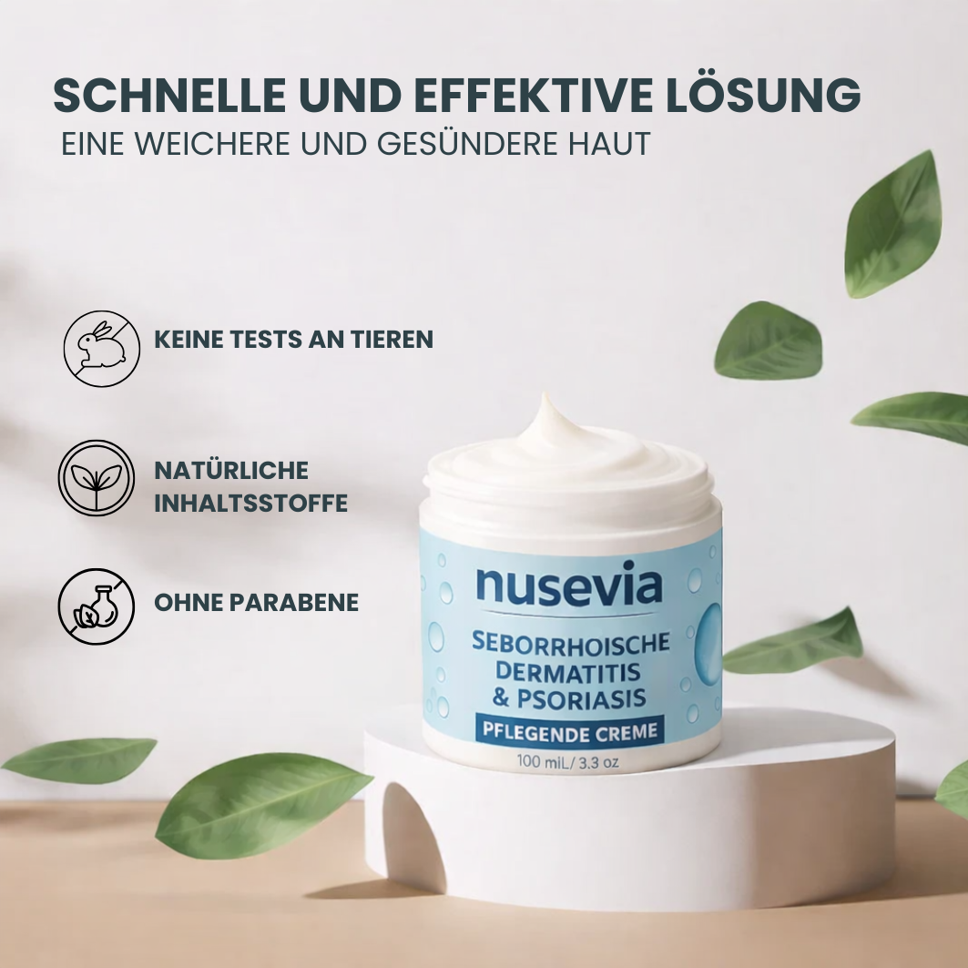 Nusevia Creme | Beruhigte Haut & Kopfhaut