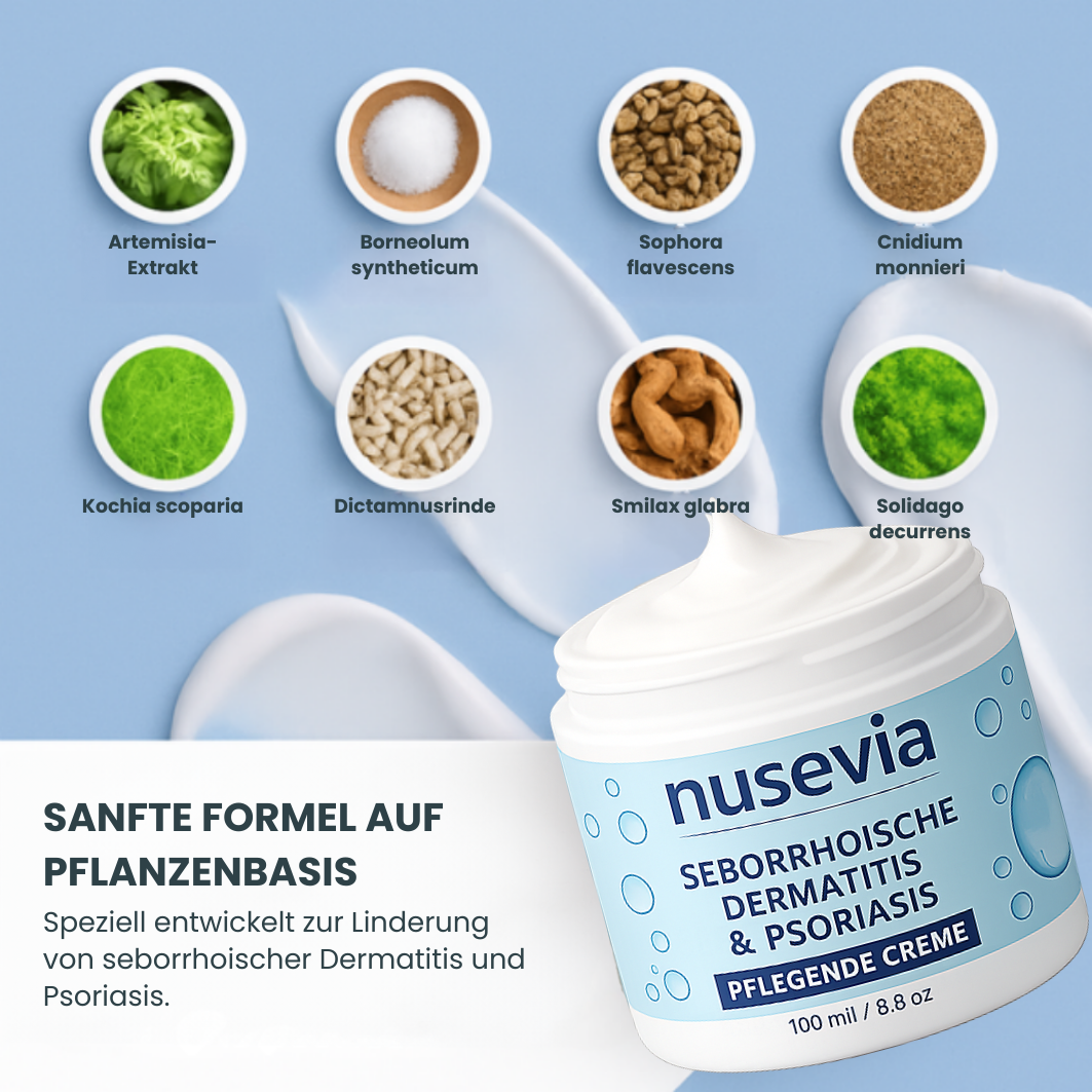Nusevia Creme | Beruhigte Haut & Kopfhaut